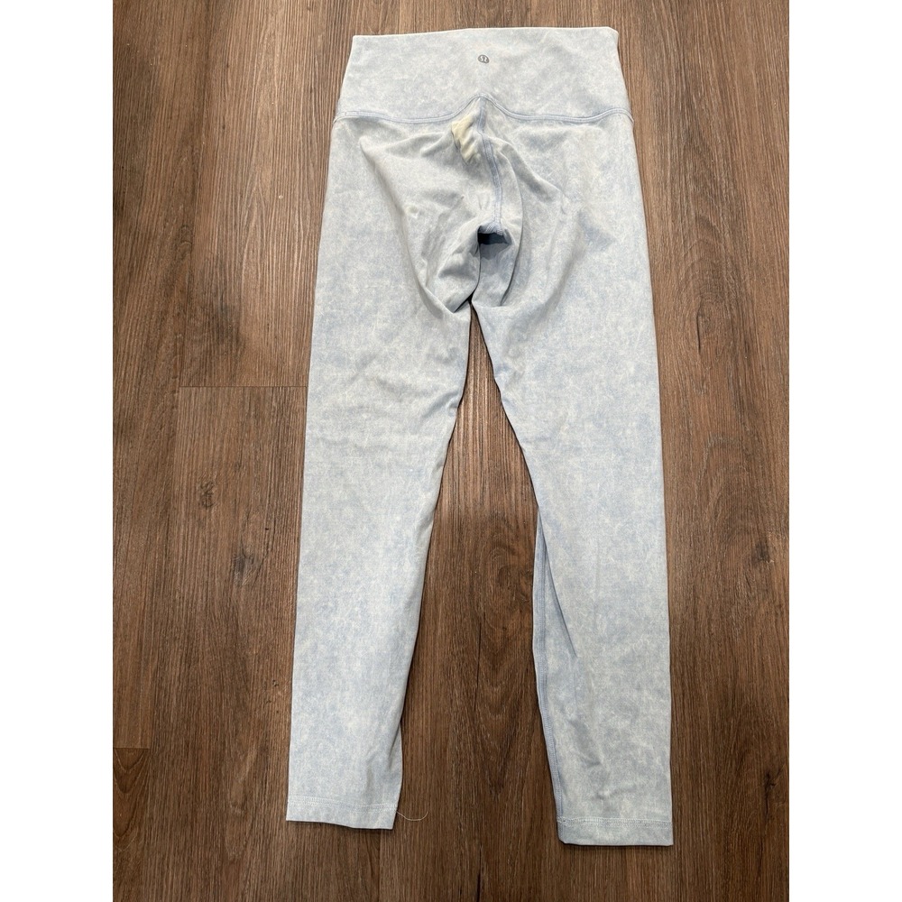 Lululemon Wunder Under Leggings Womens‎ 6 Gray  Inseam 26 in Athleisure W5BY1S